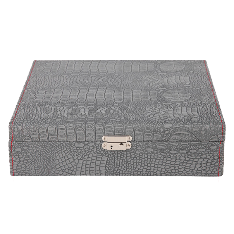 8-slot Leather Watch Display Case